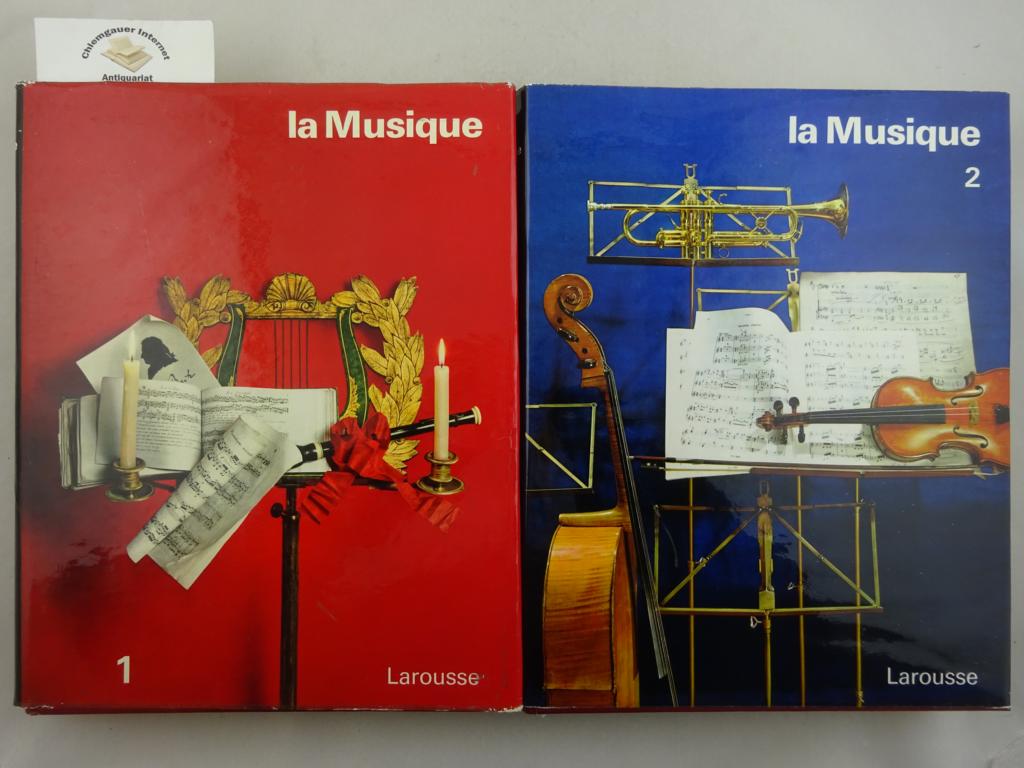 Dufourcq, Norbert:  La Musique, Les Hommes, Les Instruments, Les Oeuvres . En DEUX (2) Volumes 