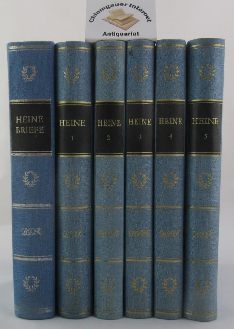 Heine, Heinrich:  Heines Werke in fnf Bnden. FNF (5) Bnde 
