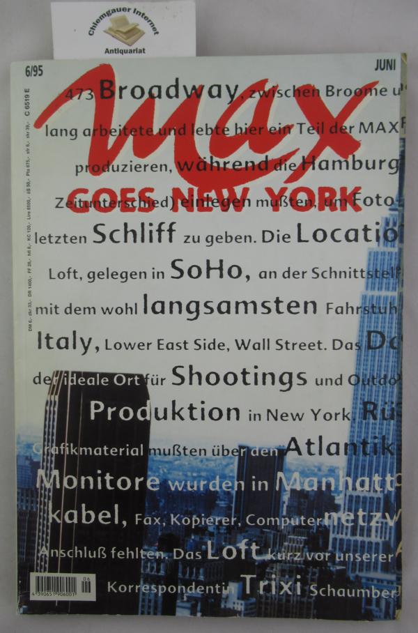 Wrede, Andreas ( Editor):  Max. Goes New York- 