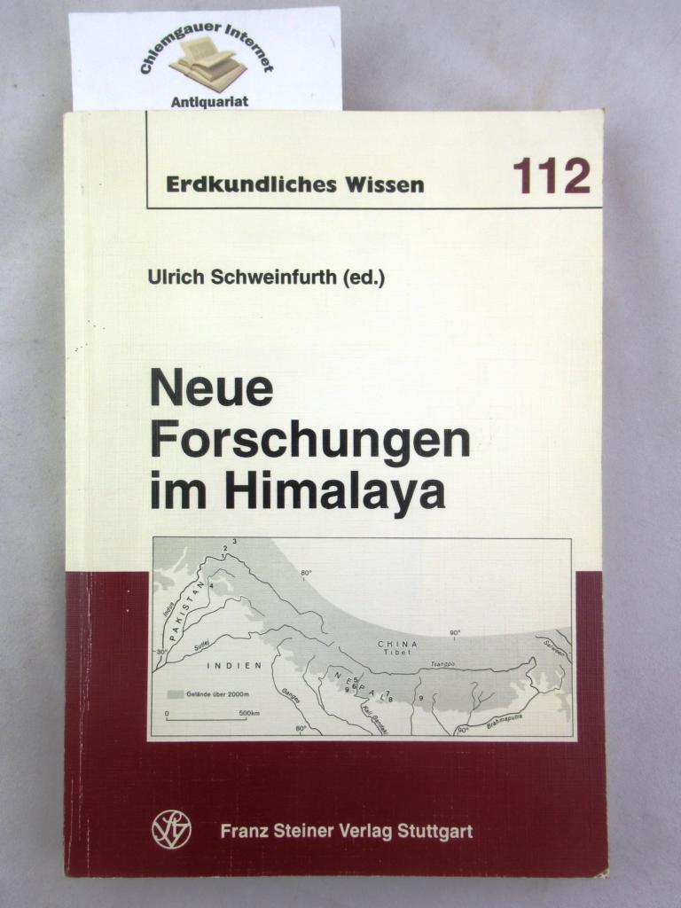 Schweinfurth, Ulrich (Herausgeber):  Neue Forschungen im Himalaya. 