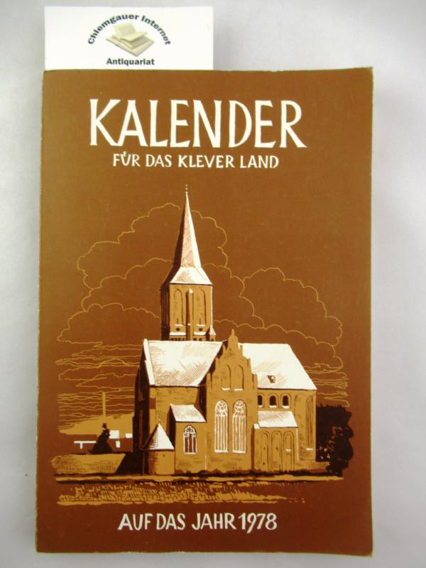 HeimatKalender - Kalender für das Klever Land. Auf das Jahr 1978. 28. Jahrgang