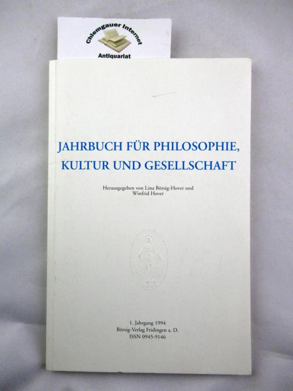 Jahrbuch für Philosophie, Kultur und Gesellschaft.