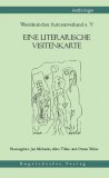Eine literarische Visitenkarte . Westdeutscher Autorenverband e. V. Hrsg.:  ... Mit einem Vorw. von Jan Michaelis, Anthologie, - Michaelis, Jan
