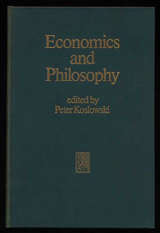 Economics and Philosophy.