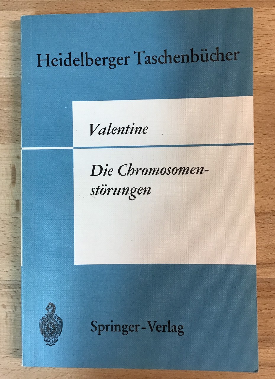 Die Chromosomenstörungen : Eine Einführung  für Kliniker.