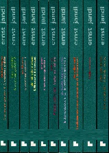 Jandl, Poetische Werke in 10 Bänden mit Registerband -  OHNE Schuber - Jandl, Ernst