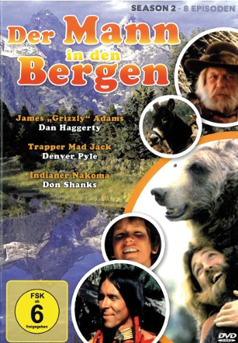 Der Mann in den Bergen - Season 2 (Folge 9 bis 16) - Shanks, Don, Denver Pyle und Dan Haggerty