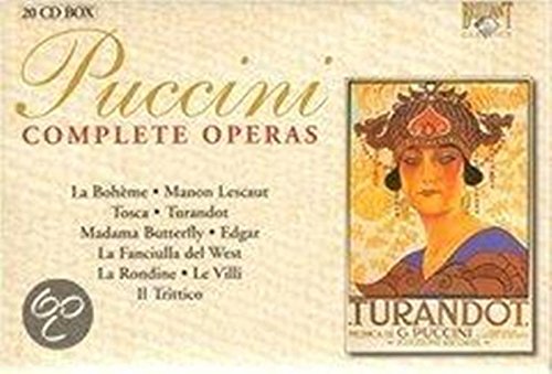 Puccini: Complete Operas, OHNE Edgar [Hörbuch/Audio-CD] - Giacomo, Puccini