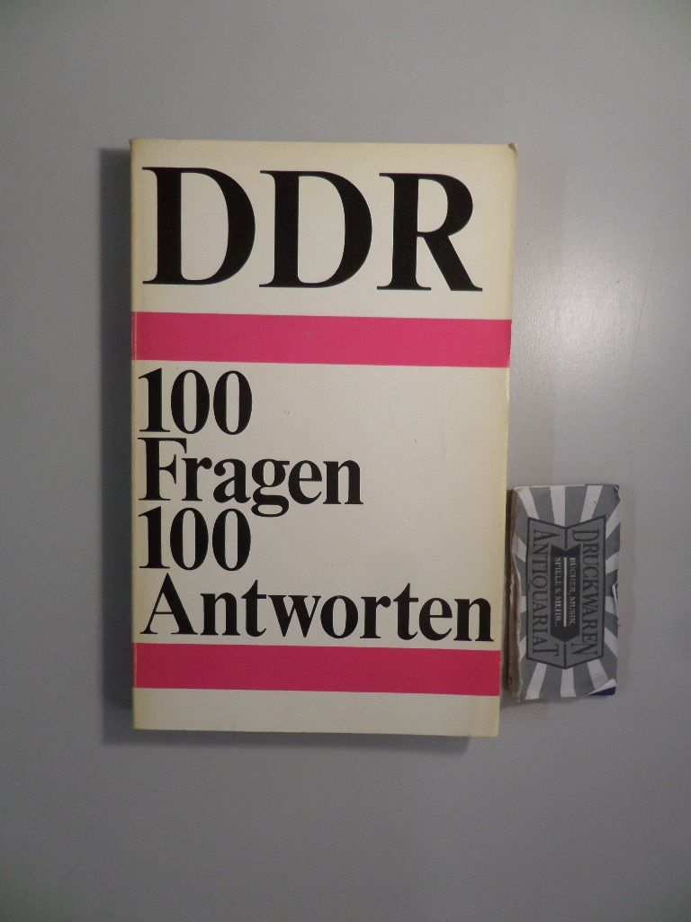 100 Fragen, 100 Antworten, DDR.