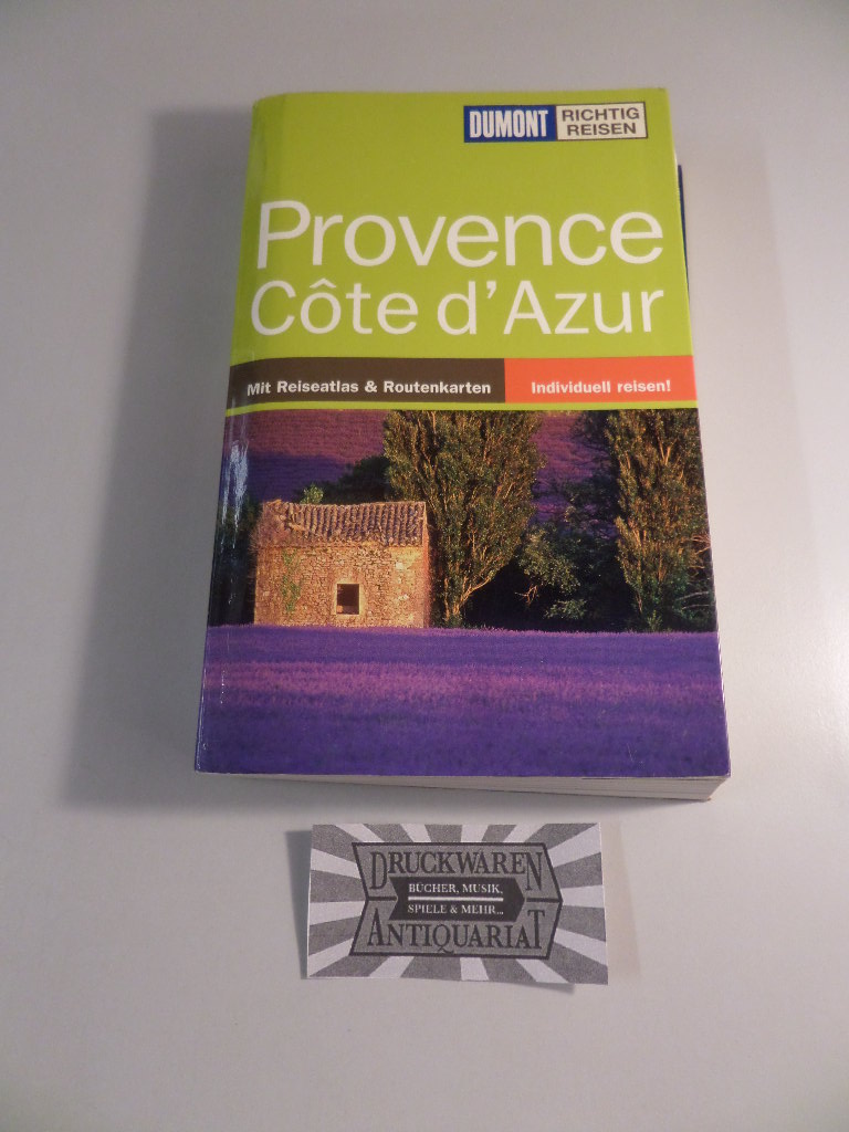 Provence, Côte d'Azur - Mit Reiseatlas & Routenkarten. - Simon, Klaus