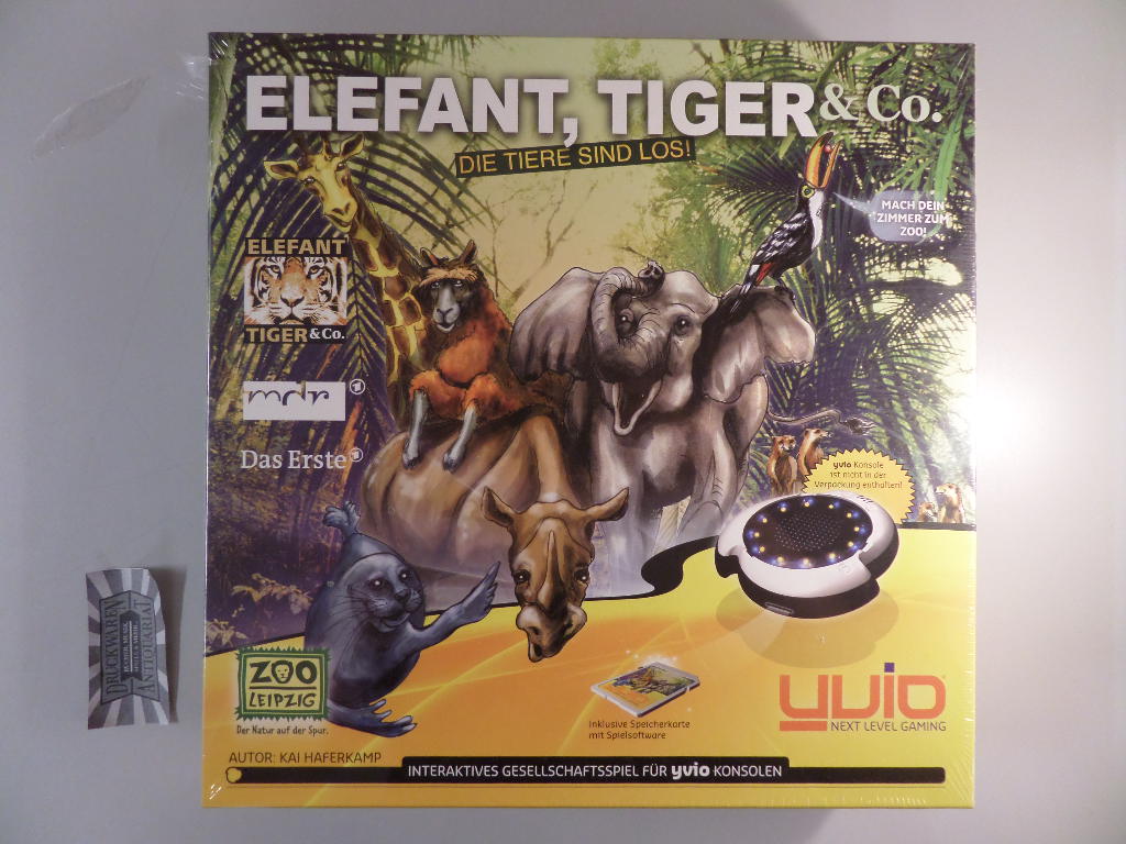 Yvio - Elefant, Tiger & Co  [elektronisches Brettspiel].