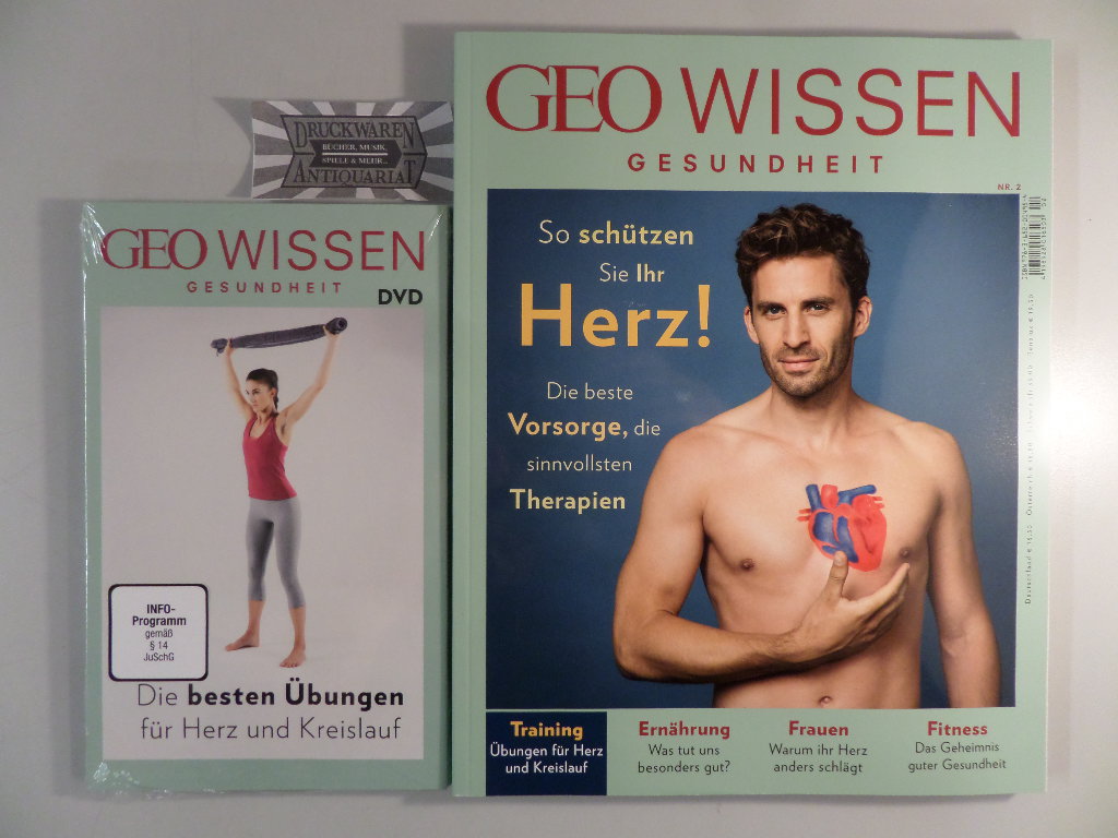 Geo Wissen - Nr. 2 : So schützen Sie Ihr Herz! - Die beste Vorsorge, die sinnvollsten Therapien [Heft & DVD].