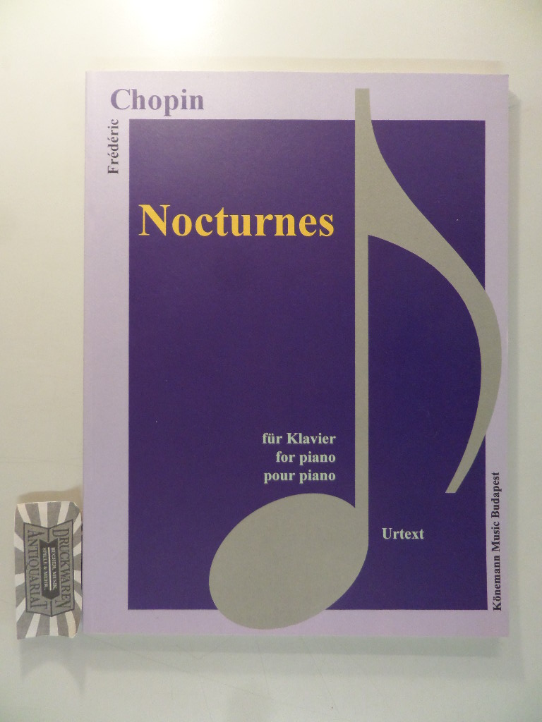 Frédéric Chopin : Nocturnes für Klavier - Urtext.