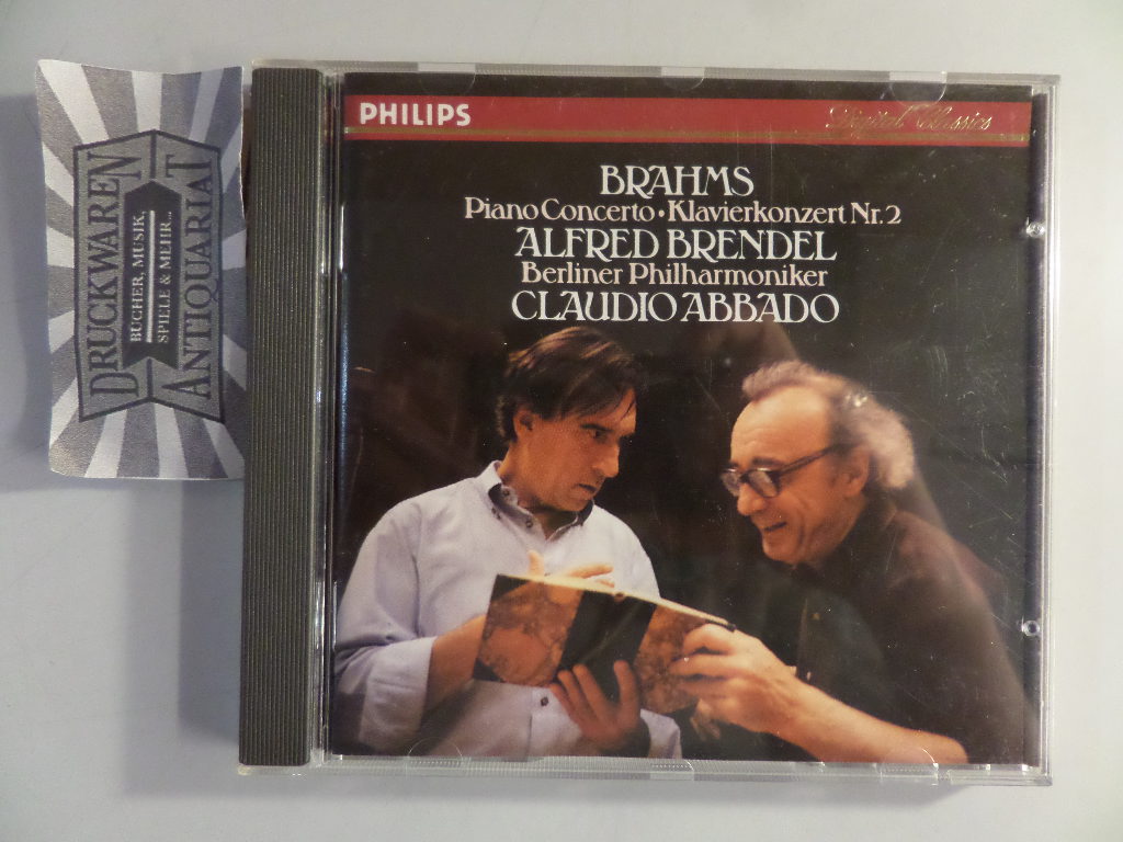 Brahms : Klavierkonzert Nr. 2 [Audio-CD].