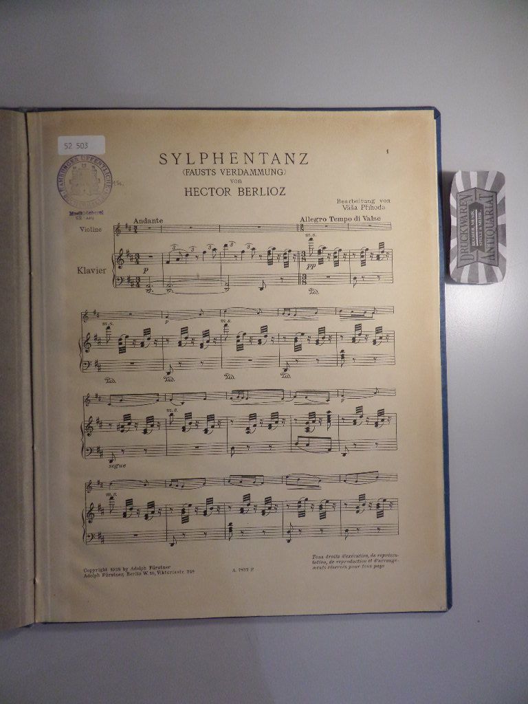 Hector Berlioz : Sylphentanz (Fausts Verdammung).