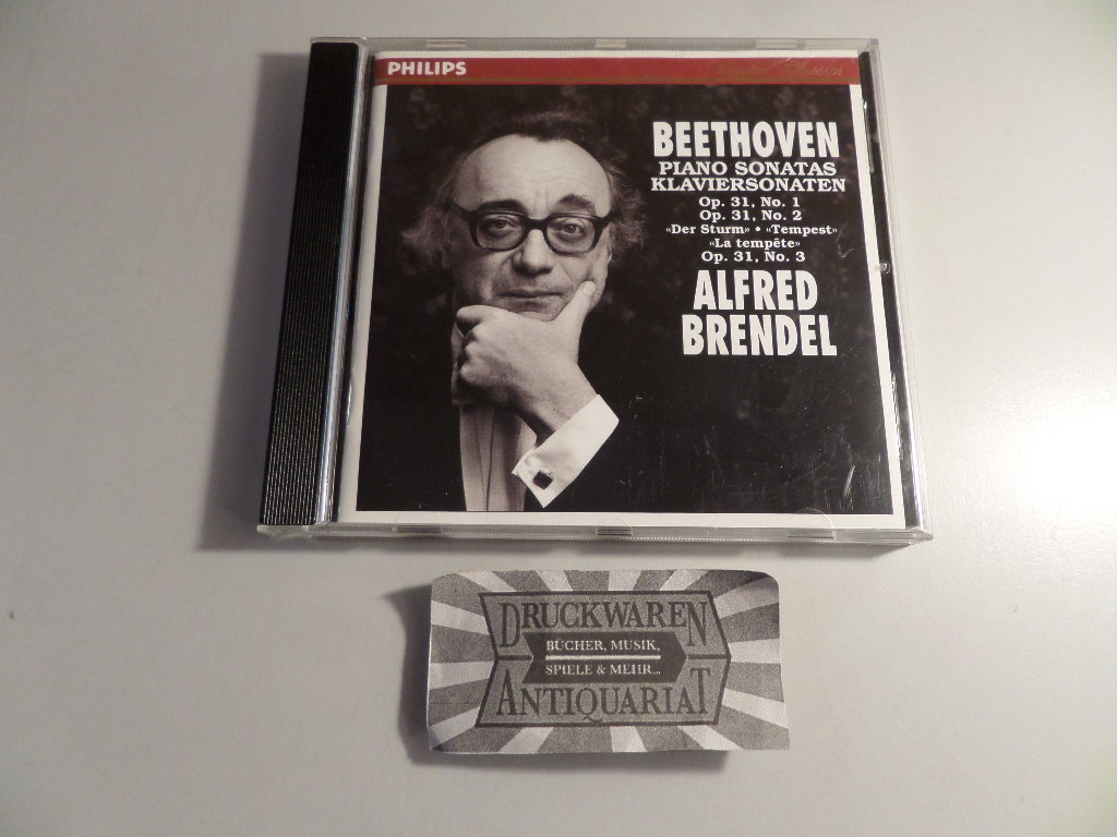 Beethoven : Klaviersonaten op. 31 No. 1-3 (16 - 18) [Audio-CD].