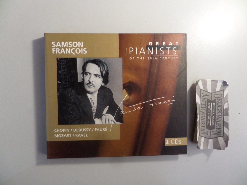 The great Pianists of the 20th century No. 28 : Samson Francois [Doppel-Audio-CD]. Die großen Pianisten des 20. Jahrhunderts.