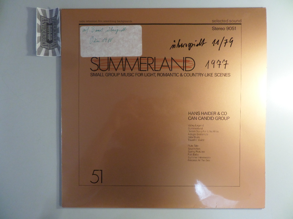 Summerland [Vinyl, LP, Selected Sound 9051].