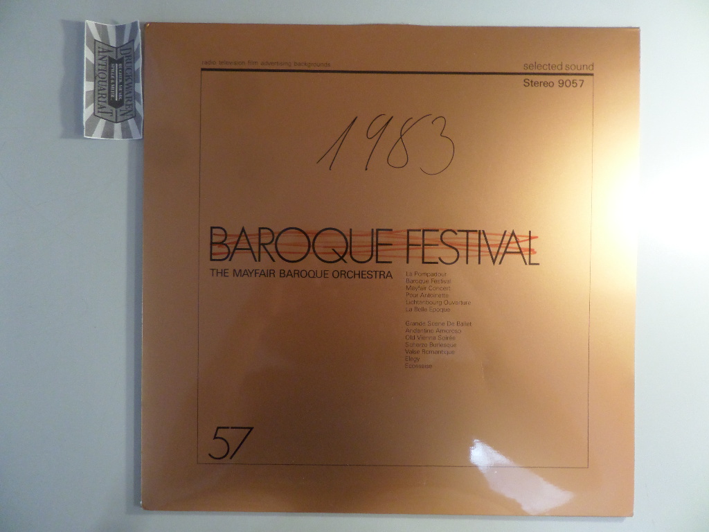 Baroque Festival [Vinyl, LP, Selected Sound 9057].