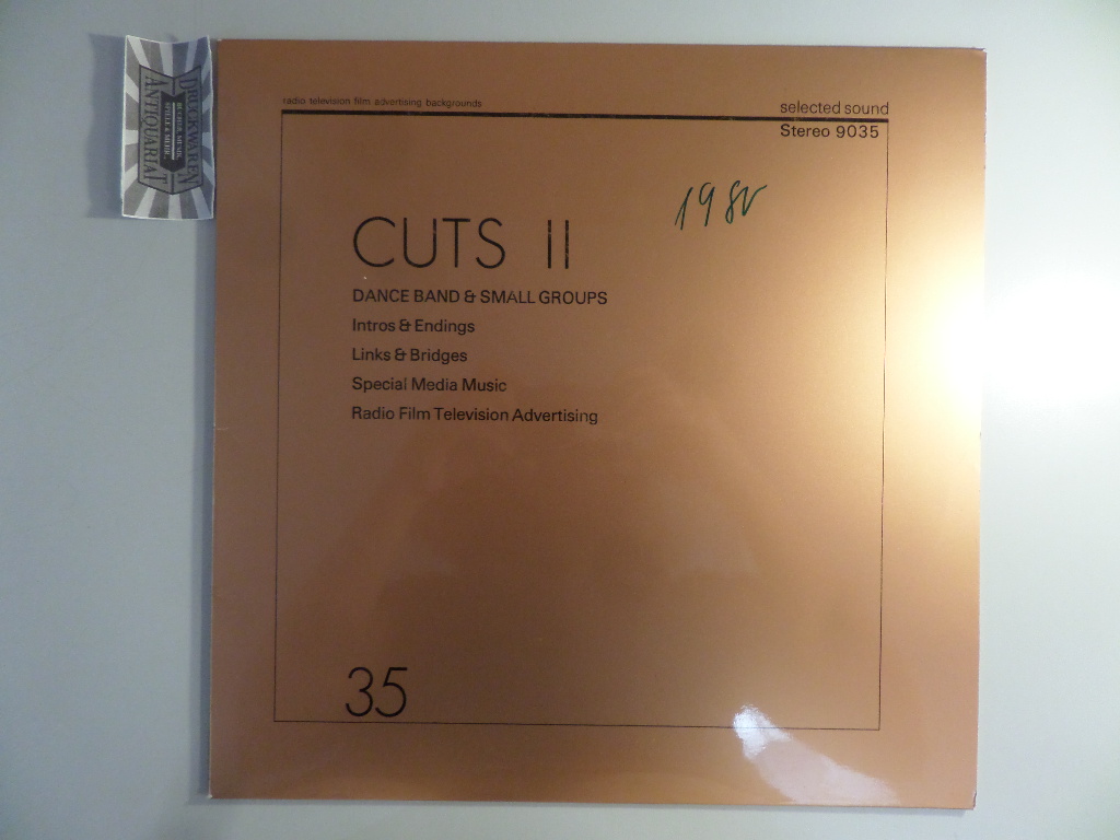 Cuts II - Dance Bands & Small Groups [Vinyl, LP, Selected Sound 9035].