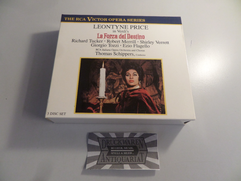 Verdi: La Forza Del Destino (Rom 1964) [Libretto, 3 CD-Box].