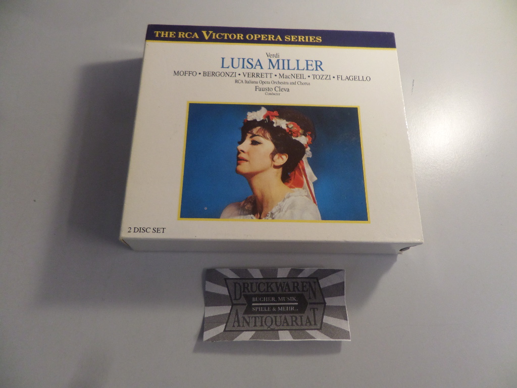 Verdi: Luisa Miller (Rom 1964) [Libretto, 2 CD-Box].