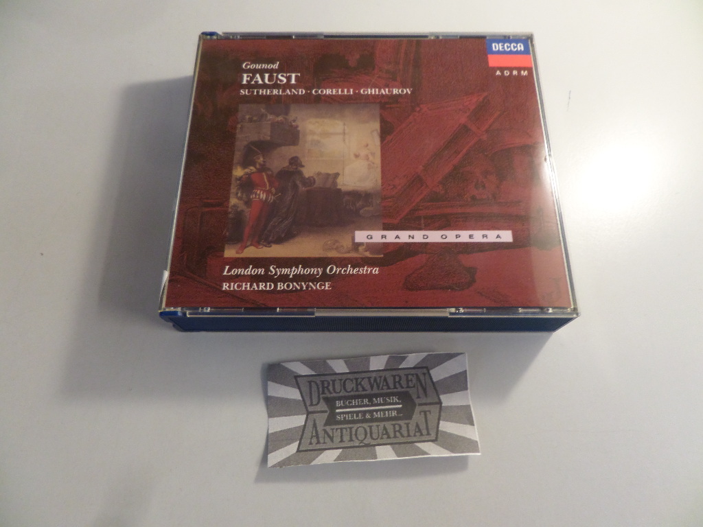 Charles Gounod: Faust [3 CD-Box + Libretto].