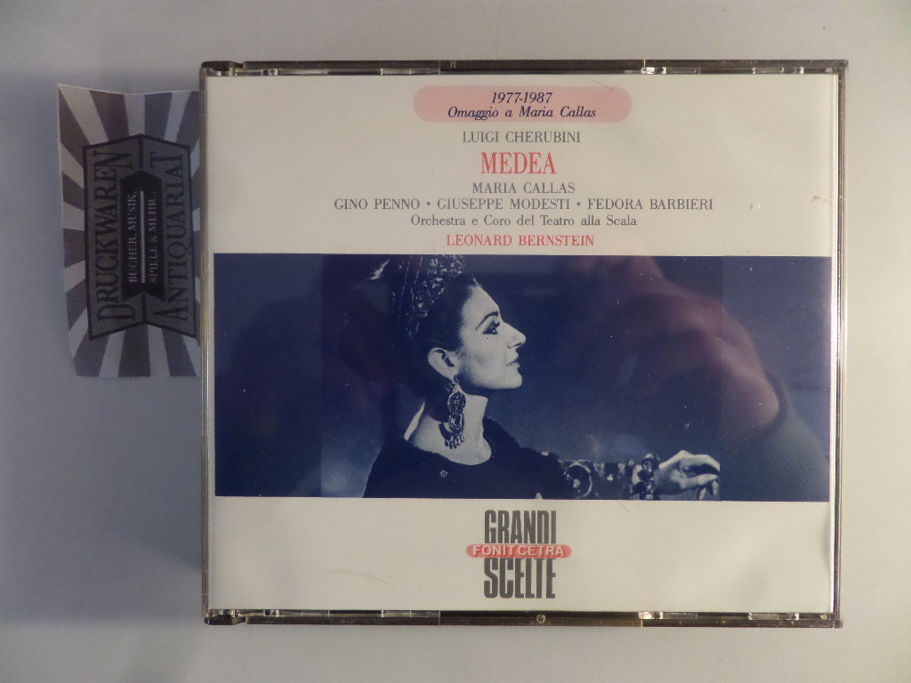Cherubini, Luigi [Komponist],  Orchestra e Coro del Teatro alla Scala und Leonard Bernstein [Dirigent]: Cherubini: Medea (Mailand 1953) [2 CD-Box].