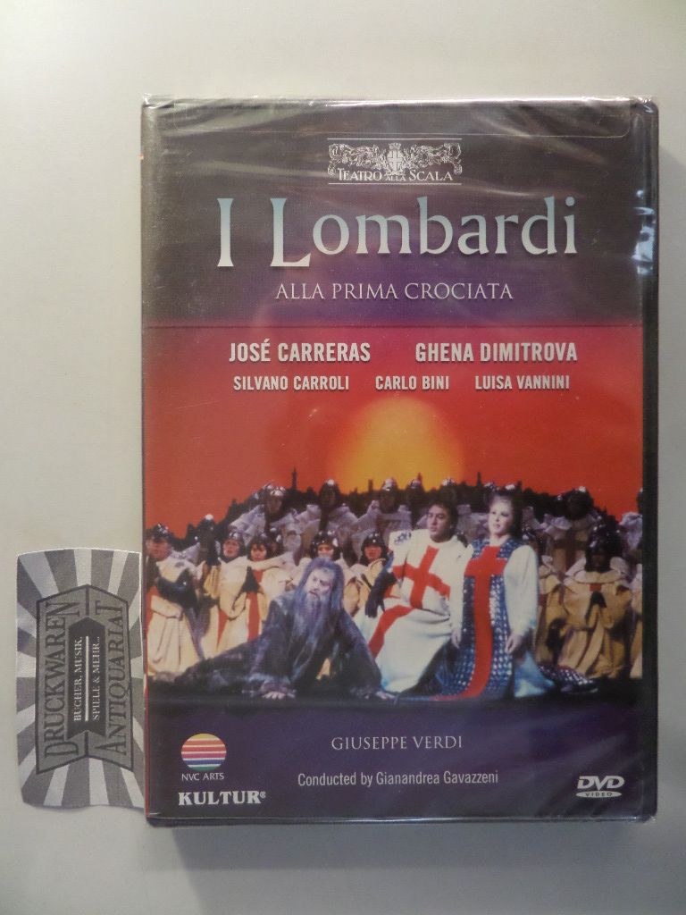 Verdi: I Lombardi alla prima Crociata [DVD]. - Carreras, José, Ghena Dimitrova und Luisa Vannini