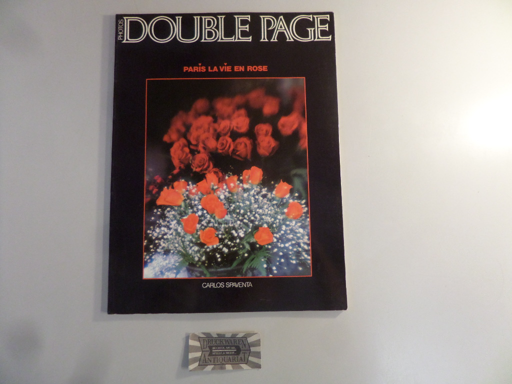  Double Page. Le Livre d'or des Grandes Photographes. Numéro 35. Paris la Vie en Rose.