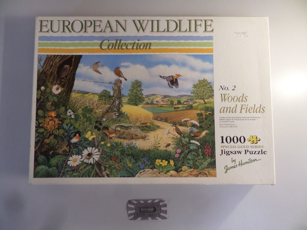 Woods and Fields/ Wälder und Felder [1000 Teile Puzzle] European Wildlife Collection No. 2