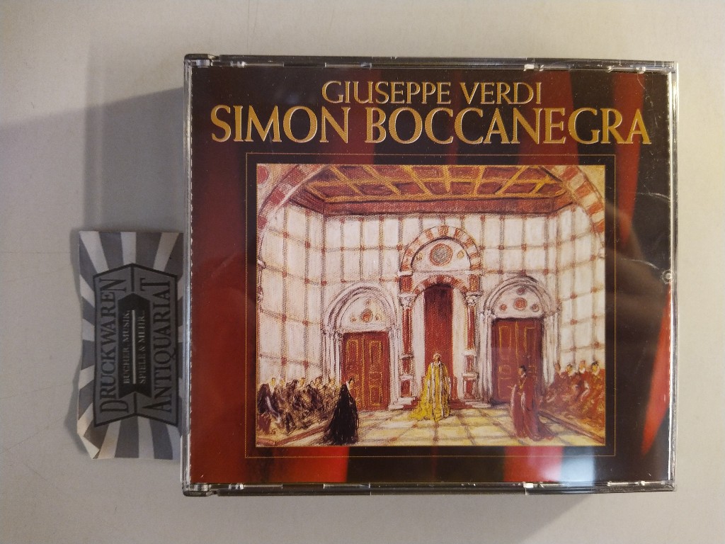 RCA Orchestra and Chorus und Gianandrea Gavazzeni [Dir.]: Giuseppe Verdi: Simon Boccanegra - Opera In 3 Acts + Prologue