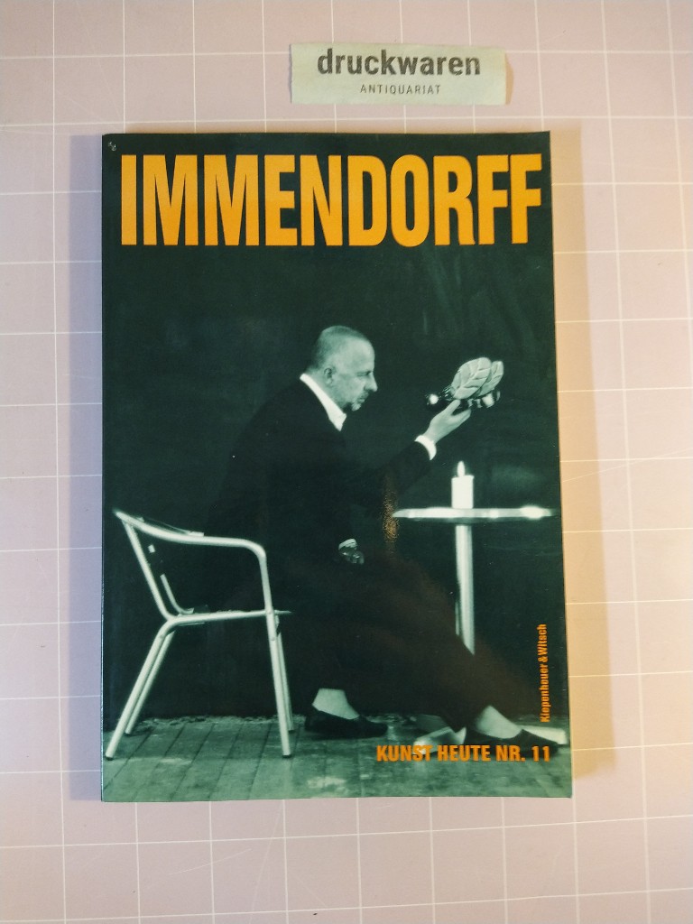Jörg Immendorff im Gespräch mit Pamela Kort. [Kunst heute, Nr. 11]. - Immendorff, Jörg, Pamela Kort und Wilfried Dickhoff (Hrsg.)