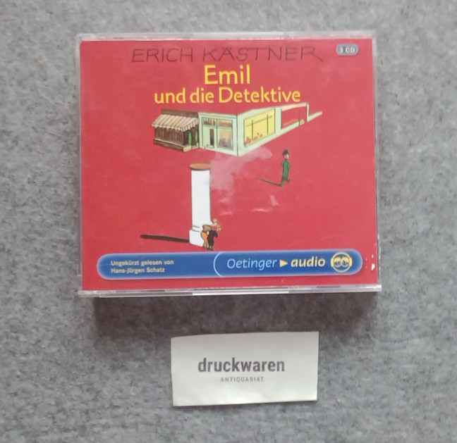 Erich Kästner : Emil und die Detektive [3 Audio CDs]. - Schatz, Hans-Jürgen
