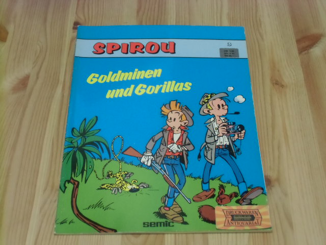 Rosy und Will: Spirou Band 3 - Goldminen und Gorillas. Band 3