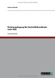 Rechnungslegung für Hochinflationsländer nach IFRS. Diplomarbeit. 1. Auflage.