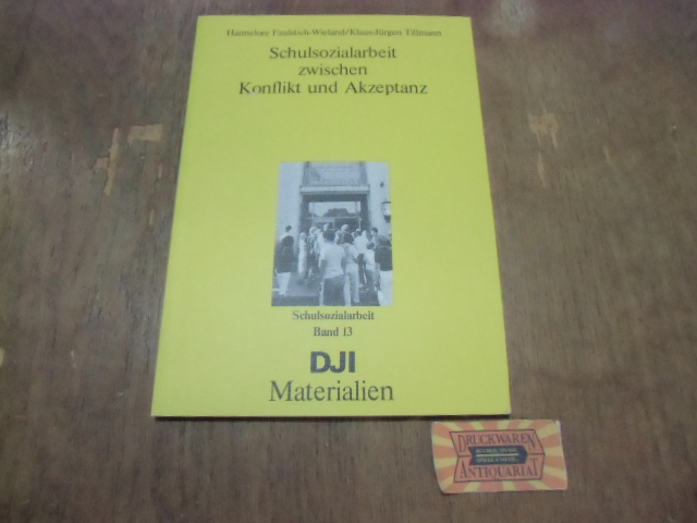 Schulsozialarbeit zwischen Konflikt und Akzeptanz - Erfahrungen in der Region Kassel. DJI-Materialien : Reihe Materialien zur Schulsozialarbeit - Band 13.