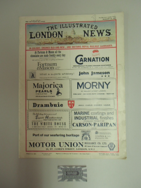 The Illustrated London News; August 17, 1963.