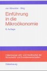 Einführung in die Mikroökonomie. von ..., Oldenbourgs Lehr- und Handbücher der Wirtschafts- und Sozialwissenschaften 7., durchges. und verb. Aufl. - Böventer, Edwin von
