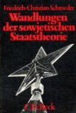 Wandlungen der sowjetischen Staatstheorie. Mit einem Textanhang.