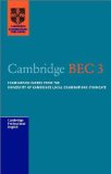 Cambridge BEC 3 Audio Cassette: Examination Papers from the University of Cambridge Local Examinations Syndicate (Ucles)