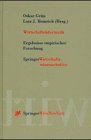 Wirtschaftsinformatik : Ergebnisse empirischer Forschung. und Lutz J. Heinrich (Hrsg.). Unter Mitarb. von I. Wiesinger - Grün, Oskar