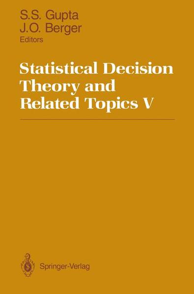 Statistical Decision Theory and Related Topics V - S. Gupta, Shanti