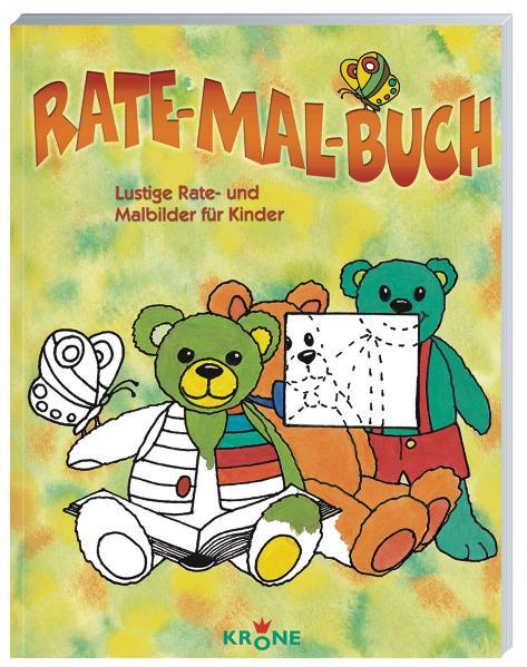 Rate-Mal-Buch. Lustige Rate- und Malbilder für Kinder  1., Aufl. - Pleis, Eva