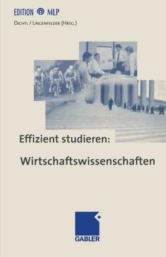 Bd. 1. Wirtschaftswissenschaften / Erwin Dichtl/Michael Lingenfelder (Hrsg.)  3., uÌberarb. und erw. Aufl. - Dichtl, Erwin [Hrsg.]