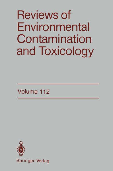 Reviews of Environmental Contamination and Toxicology: Continuation of Residue Reviews Volume 112 Continuation of Residue Reviews Auflage: 1990 - Ware, George W.