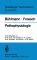 Pathophysiologie  Auflage: 1. Auflage - Alois A. Bühlmann, Ernst R. Froesch