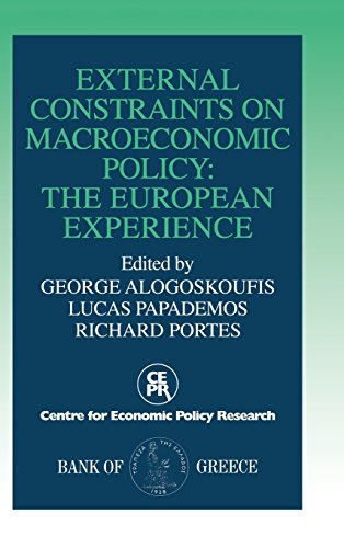 External Constraints on Macroeconomic Policy  Auflage: New. - Alogoskoufis, George, Richard Portes and Lucas Papademos