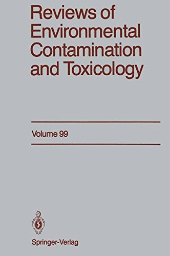 Reviews of Environmental Contamination and Toxicology: Continuation of Residue Reviews (Reviews of Environmental Contamination and Toxicology (99))  Auflage: 1987 - Ware, George W.