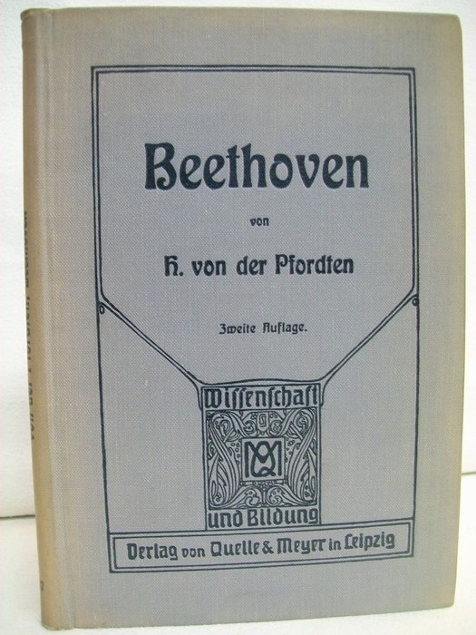 Pfordten, Hermann von der:  Beethoven. 